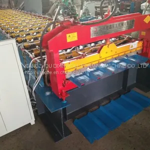 Trapezoidal Roofing Sheet Tile Roll Forming Machine thumbnail-5