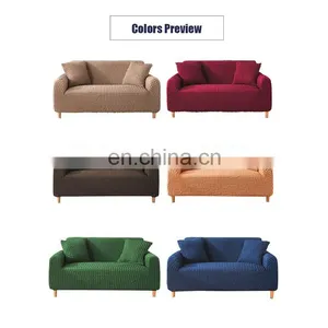 Best Selling Spandex Sofa Cover Lattice Jacquard Furniture Cover Non-slip Sofa Cover thumbnail-5