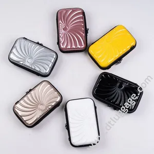 Multifunction Mini Storage Bag ABS PC Hard Shell Cosmetic Case Women Make Up Luggage Case thumbnail-3