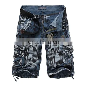 Hot Short Streetwear Cargo Factory Direct Clothing Baggy Military Workwear Pants thumbnail-1