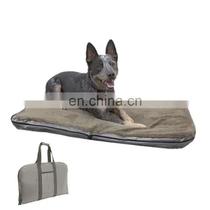 Luxury Waterproof Pet Bed Portable Sofa Bed Travel Dog Car Mat Outdoor Multi-Use Storage Bag With Handle , High End Pet Products thumbnail-2