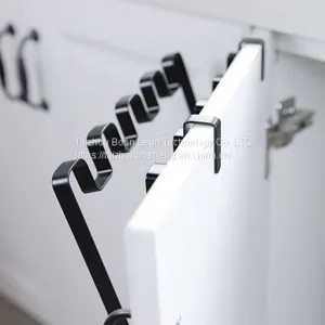 Garbage Bag Holder Rack Iron Portable Multi Function Home Kitchen Accessories thumbnail-3