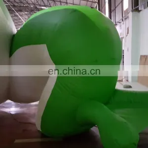 Commercial Use Advertising Inflatable Green Frog Mascot With Logo Printing for Business Display thumbnail-4