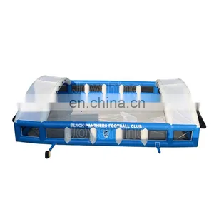 20m x 10m Inflatable Sports Arena Archery Game Laser Tag Soap Soccer Football Field thumbnail-1
