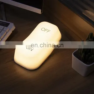 2020 Modern Sensor ON-OFF Table Lamp USB Charging LED Night Light for Bedroom Bathroom Kitchen thumbnail-3