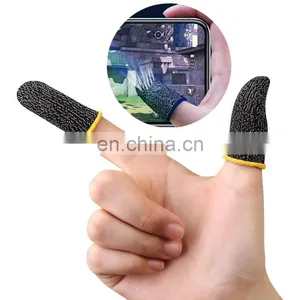 Gaming Finger Sleeve Breathable Fingertips Mobile Phone Games Touch Screen Finger Cots Cover Sensitive Mobile Touch thumbnail-1