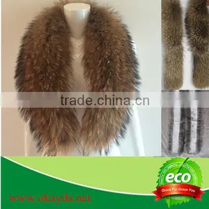 Raccoon Fur Collar Wholesale thumbnail-1