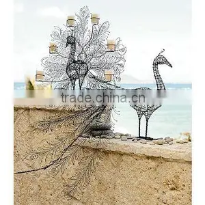 5 Candlestick Candelabra With Fruit Basket thumbnail-3