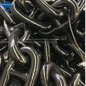 Black Painted Sud Link Marine Anchor Chains thumbnail-3