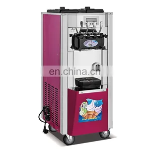 High Quality Commercial Soft 3 Flavor Ice Cream Machine Maker thumbnail-1