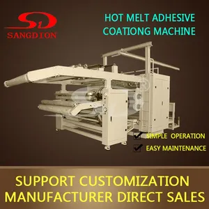 Hot Melt Adhesive Laminating Machine, Fabric and Fabric Laminating Equipment thumbnail-1