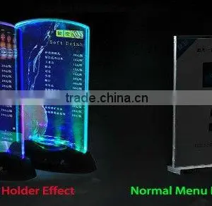 Shinning Plastic Table Card Holder thumbnail-1