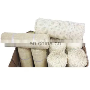 Wholesale 15m Semi Bleached Open Mesh Rattan Cane Webbing for Furniture and Handicrafts Roll WS +84989638256 thumbnail-4