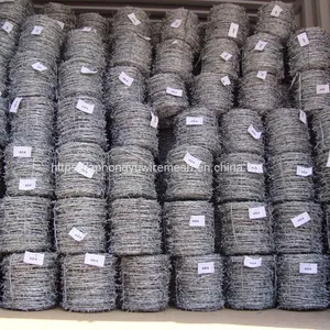 Galvanized Barbed Wire Field Fence Farm Fence Cattle Fence Field Fence Grassland Fence thumbnail-5