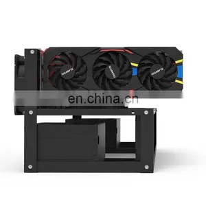 Video Card Rig Steel Opening Air Rig Frame Case Computer GPU Rig Rack For 6GPU 8GPU 12GPU In Stock thumbnail-4
