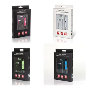 Luminous Earphone In-ear Wired Glowing Stereo Headphones thumbnail-1