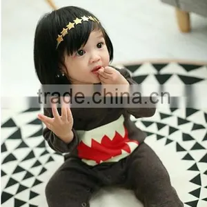 Korean Style Infant Rompers Baby Rompers Organic Cotton AG-LA0028 thumbnail-5