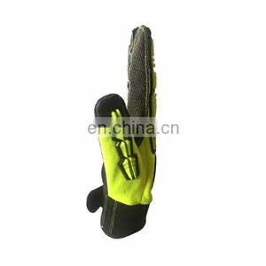 Mechanic Antivibration Cut Resistant TPR Impact Protection Gloves thumbnail-3