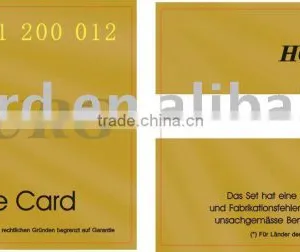 Fashionable Golden Metal Card thumbnail-1