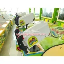 Guangdong Zhongshan Taile Amusement Children's Carnival Video Game Amusement Machine Shooting Simulator Infrared Shooting Fruit Cutting Game Monster Fighting Game (LT-RD21) thumbnail-3