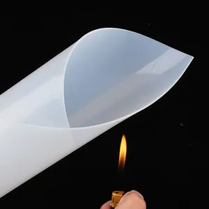 Soft Transparent Smooth Surface High Tear Heat Resistant Thin Silicone Rubber Sheet thumbnail-2