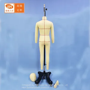 Industry Fiberglass Made Boys' Full Body Sewing Tailors' Mannequin With Detachable Head, Shoulder Caps Size 130 thumbnail-5