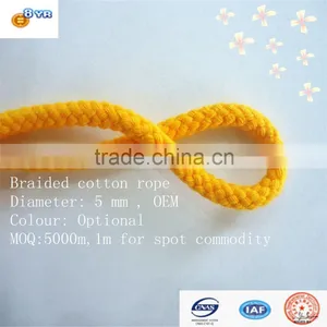 High Quality 100% Cotton Braided Cotton Rope thumbnail-1