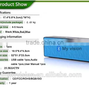 Wireless my Vision Bluetooth Handsfree Mini Speaker With TF Card Supported thumbnail-4