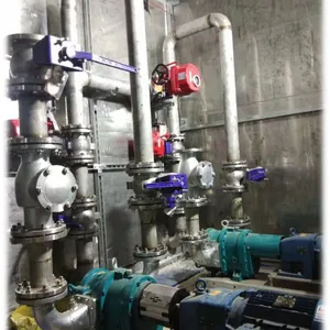 V-Type Ball Valve With DN25-600mm Diameter and WCB/Ti2 Material for Harsh Media Resistance thumbnail-1