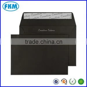 114*162mm 120gsm Wallet Peel and Seal Jet Black Envelope thumbnail-1