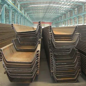 Good Price Hot Rolled Sheet Pile Type 2 U Type Steel Sheet Pile Carbon Steel Sheet Pile thumbnail-3