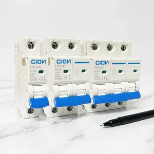 White FK6-63 Miniature Circuit Breaker for Residential Distribution Board Installation thumbnail-2