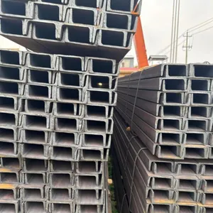 Factory Supply Hot Rolled U Channel Steel GB Standard Carbon Steel Channel Section for Steel Structure Warehouse thumbnail-1
