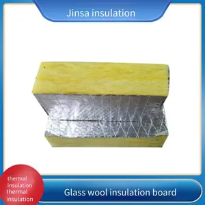 60 - 150mm Sound - Absorbing Glass Wool Board With High Fiber Toughness, Wholesale Manufacturer: Jinsa thumbnail-5