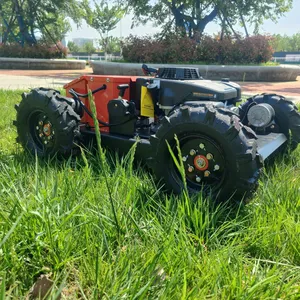 Zero Round Lawn Mower Multi-Terrain & Versatile Euro 5/EPA Gasoline Grass Cutter Machine For Roadside Verges thumbnail-1