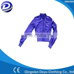 PU Leather Women Windproof Jacket thumbnail-1