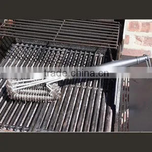 Amazon Top Rank 18 Inch 3 Sided BBQ Grill Brush Stainless Steel Grill Brush 18" Grill Brush Bbq Cleaning Brush for Sale thumbnail-6