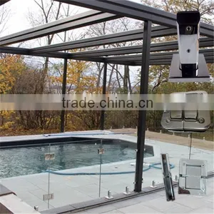 Frameless Glass Pool Fencing Glass Hardwares Glass Spigots thumbnail-2