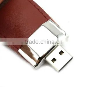 Free Custom Logo Bulk Leather Usb Flash Drive thumbnail-2