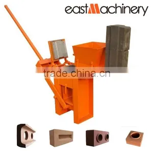 Small Scale Portable Mud Kenya Soil Cement Interlocking Block Brick Making Machine in Namibia thumbnail-1