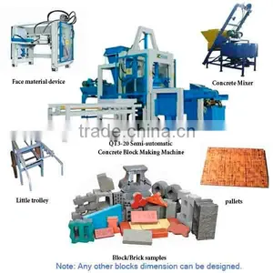Top Quality Newly Hydraulic Paver Block Brick Machine Price thumbnail-1