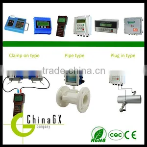 Price Digital Ultrasonic Milk / Food / Sewage Flow Meter thumbnail-1