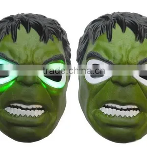 The Party Supplies Animation Festival Light Iron Man Mask Led Spider-man Light Ultraman Mask thumbnail-1