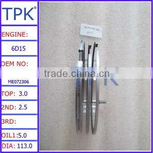 6D15 PISTON RING ME032403 ME072306 thumbnail-1