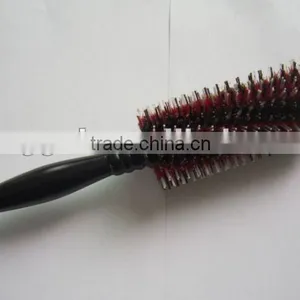 Professional Fashion Plastic Hair Salon Use Round Hair Comb thumbnail-1