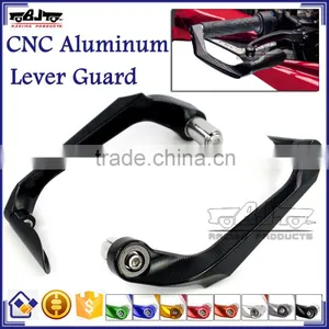 BJ-LG-005 New Arrival Universal 22mm CNC Aluminum Bent Motorcycle Brake Lever Guard thumbnail-1