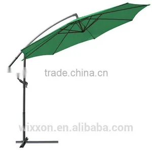 Patio Sunshade,Patio Umbrella, Patio Parasol, Patio Bumbersol,Banana Umbrella,Banana Parasol With Crank&Cross Stand Base thumbnail-1