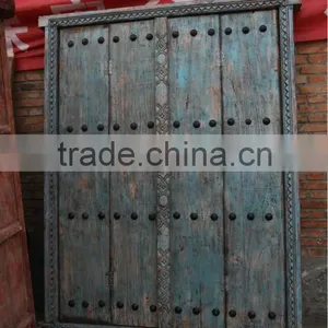 2014 Antique Carved Wooden Door Hotel Door Quality Choice thumbnail-1
