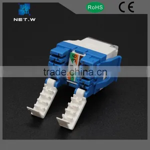 Cat 5E UTP Tooless Keystone Jack RJ45 OEM thumbnail-4