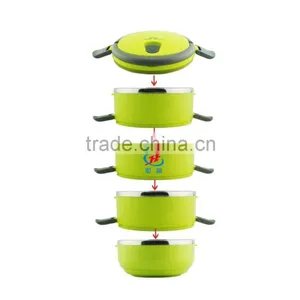 Price of Multi-layer Stainless Steel Bento Lunch Box Home Utensils China thumbnail-2